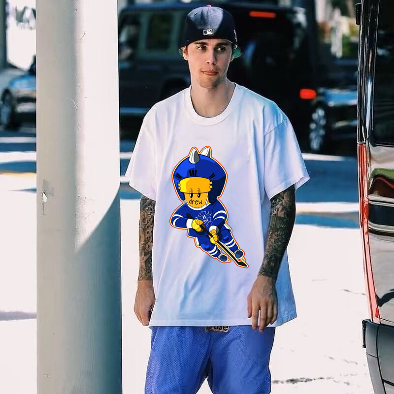 Drew T-shirts Mapleleafs Maple Leaf Team Printing