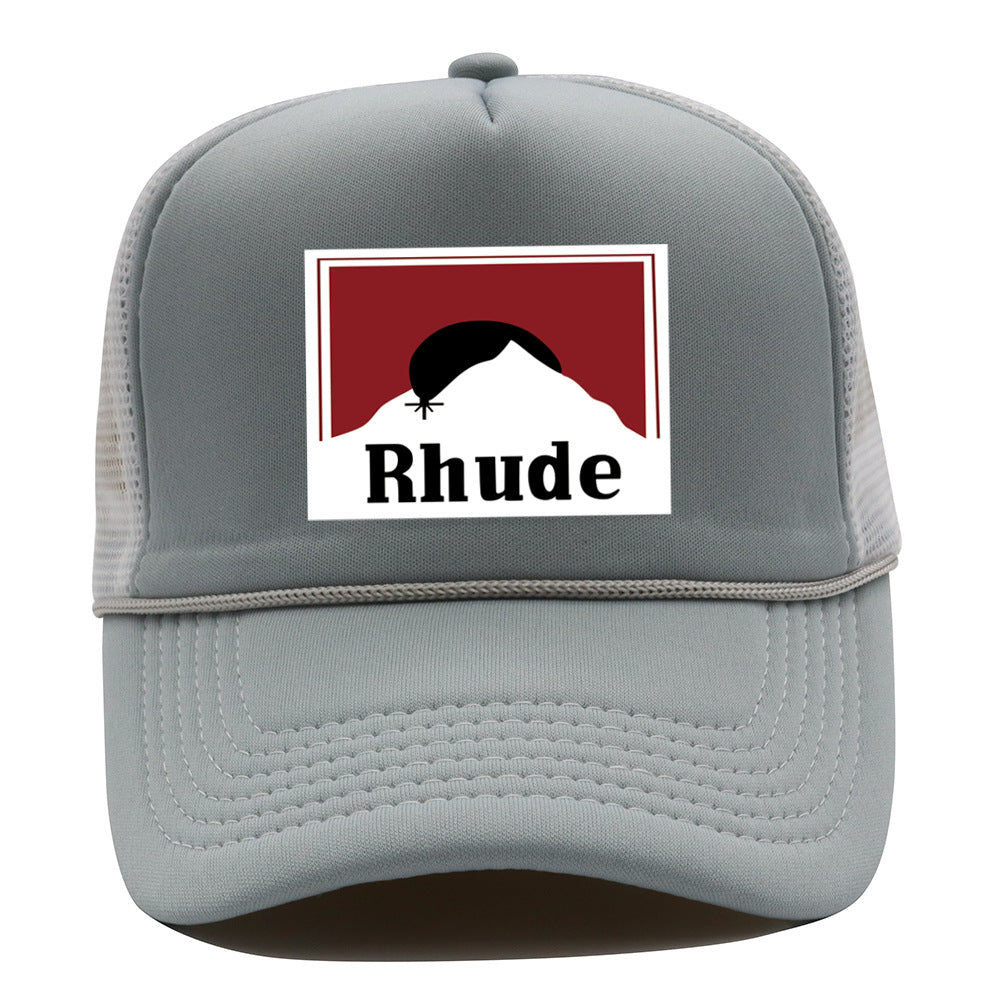 Rhude Hat Vintage Breathable Shade Baseball Cap