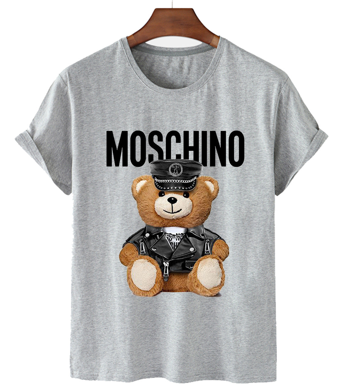 Moschino T-shirt Bear Printed Short-Sleeved T-shirt For Men And Women