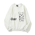 Drew House Sweatshirts Bear Crew Neck Fleece Sweater
