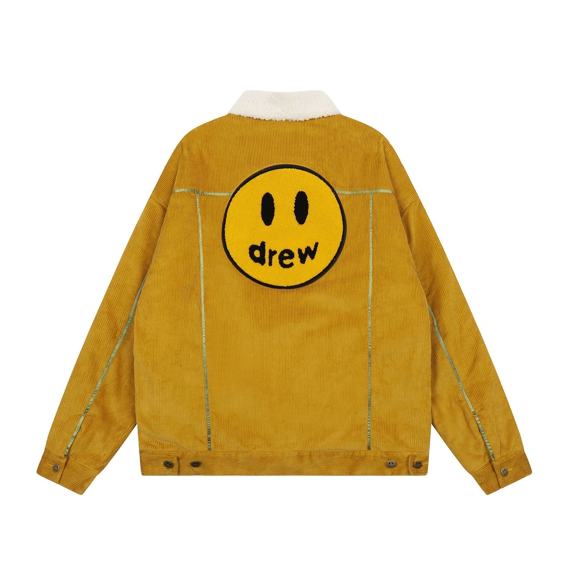 Drew House Jacket Unisex Lapel Fleece Denim Jacket