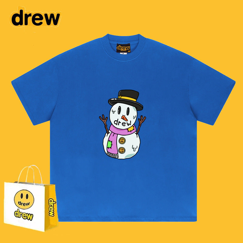 Drew T-shirts T-shirt Snowman Print