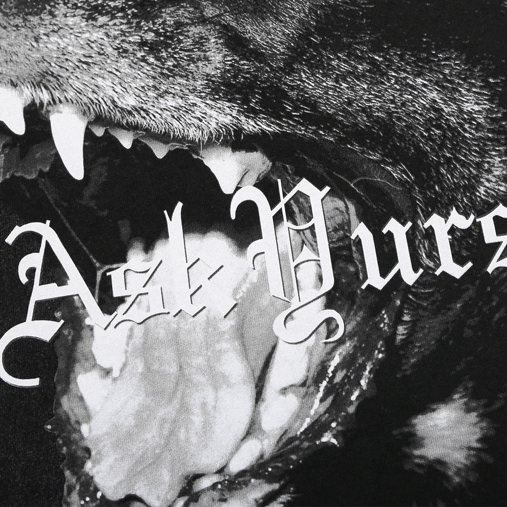 Askyurself T-shirts Dark Style Animal Print Men's Loose