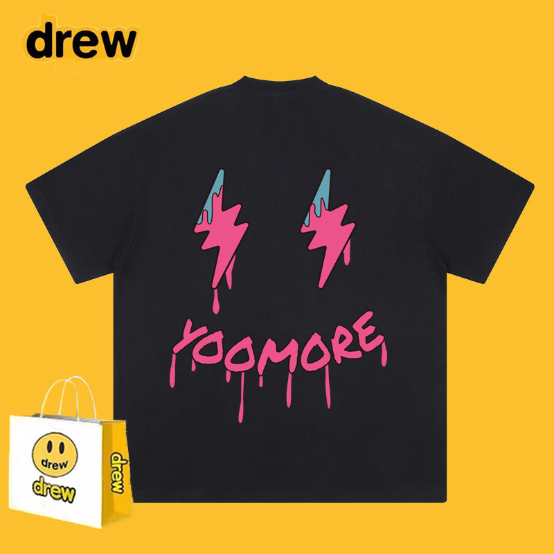 Drew T-shirts Short Sleeve T-shirt Printing