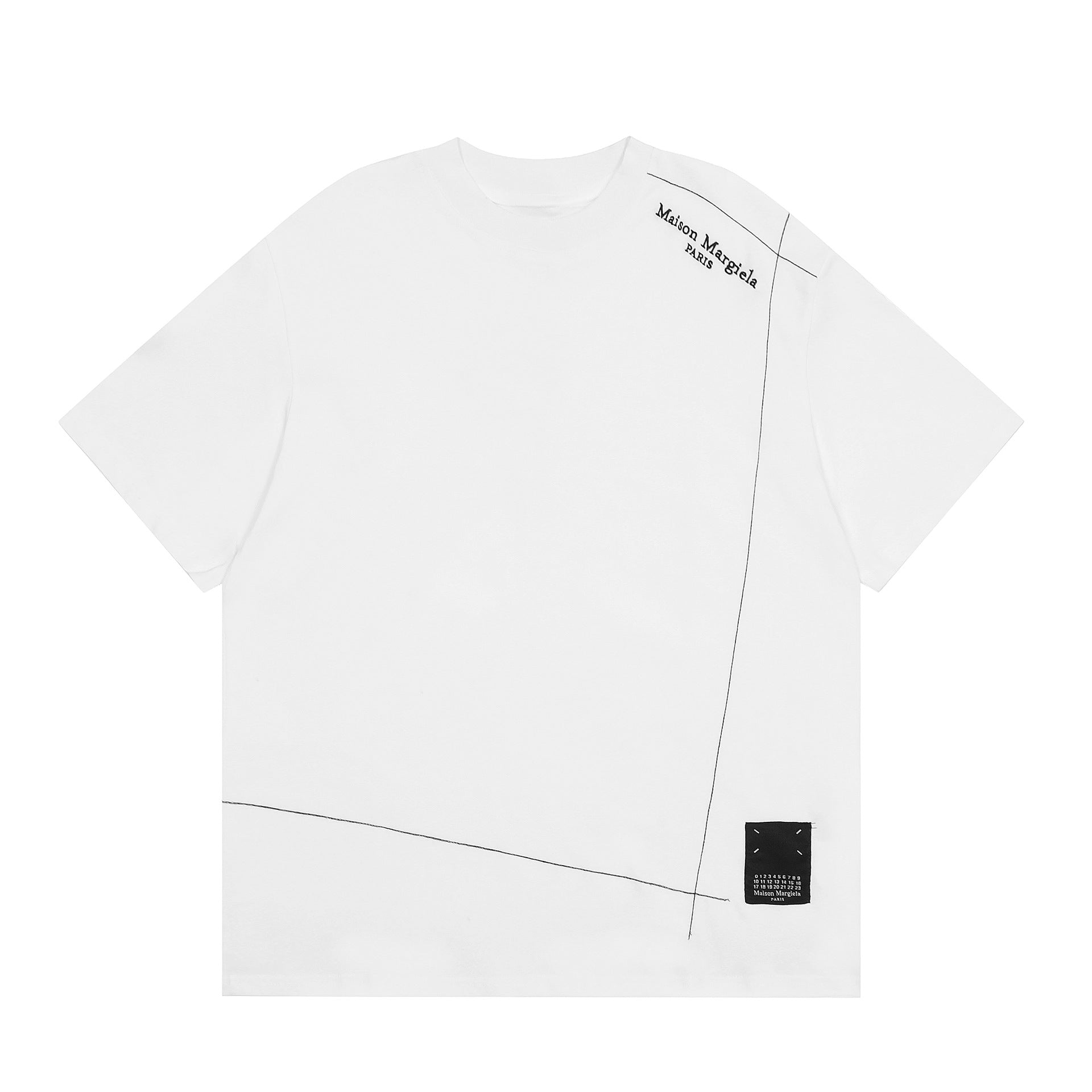 Maison Margiela T-shirt Crew Neck Loose Short Sleeve T-shirt