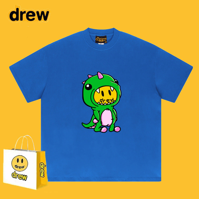 Drew T-shirts T-shirt Smiley Cartoon Print