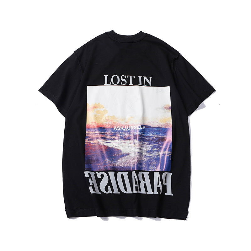 Askyurself T-shirts Big Talker Same Reflective California HAILANG Pattern