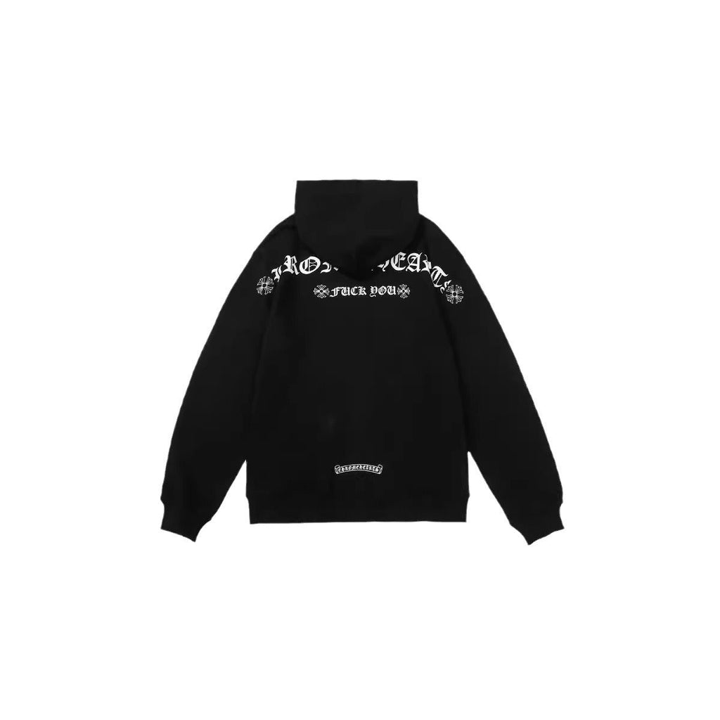 Chrome Heart Hoodie Chromehearts Cross Hooded Zip Sweater