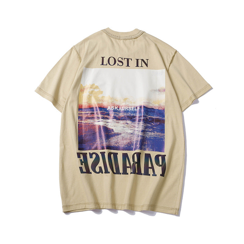 Askyurself T-shirts Big Talker Same Reflective California HAILANG Pattern