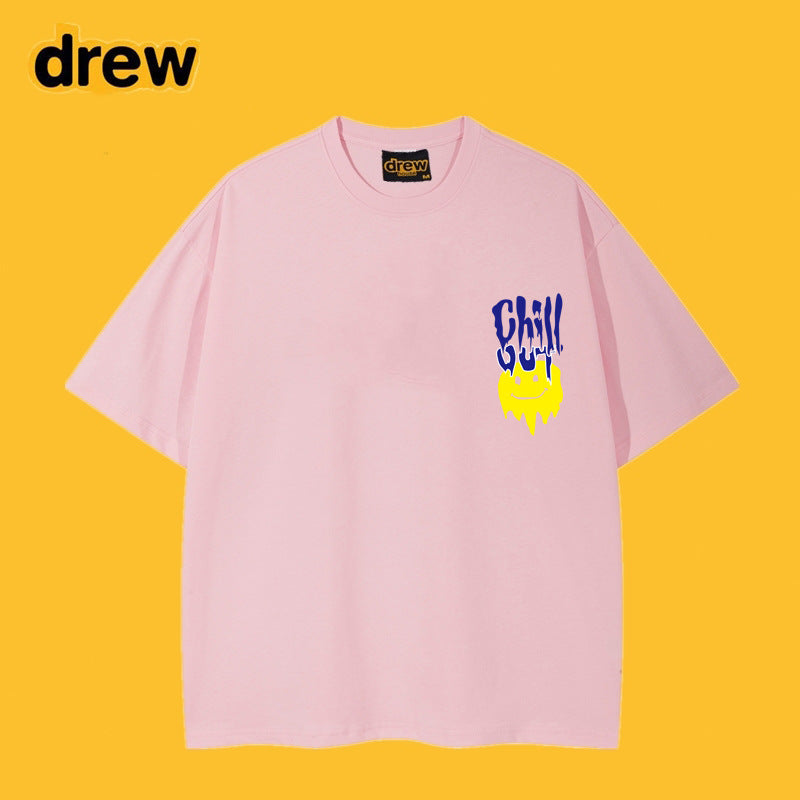 Drew T-shirts High Street Loose Men's Cotton