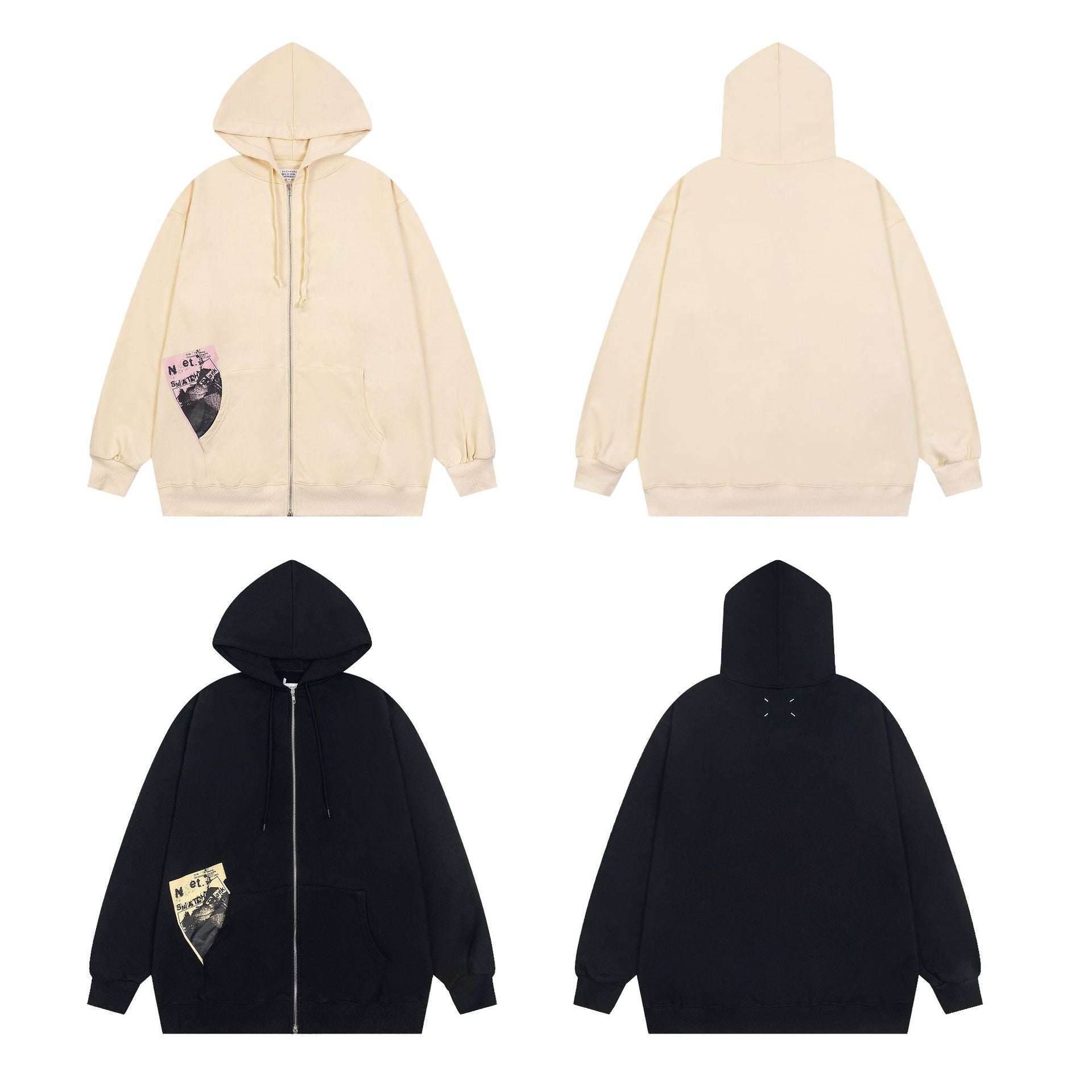 Maison Margiela Hoodie Loose Hooded Sweater