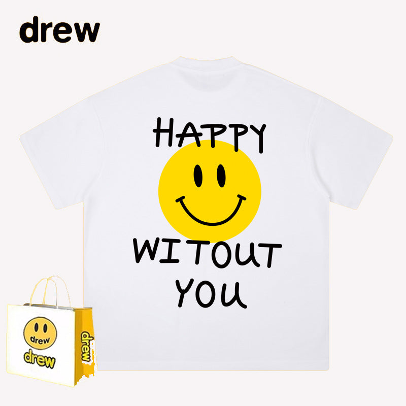 Drew T-shirts Smiley Happy Letters