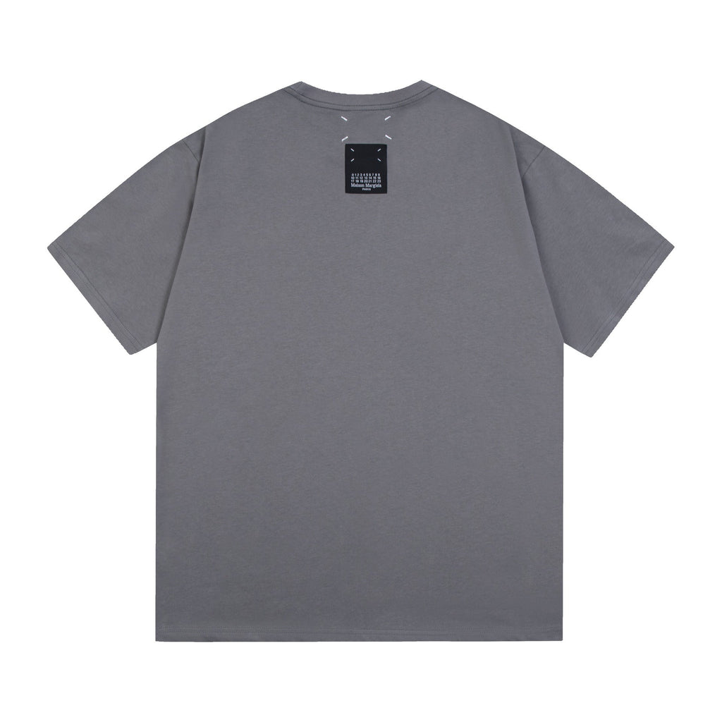Maison Margiela T-shirt Crew Neck, Loose Short Sleeve T-shirt