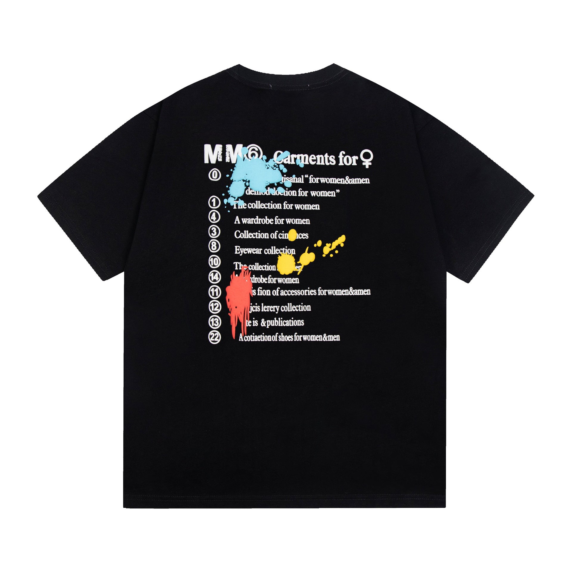 Maison Margiela T-shirt Crew Neck Loose Short Sleeve T-shirt