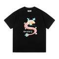 Maison Margiela T-shirt Dragon Print Crew Neck Loose Short Sleeve T-shirt