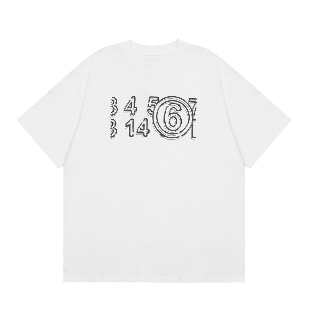 Maison Margiela T-shirt Crew Neck Loose Short Sleeve T-shirt