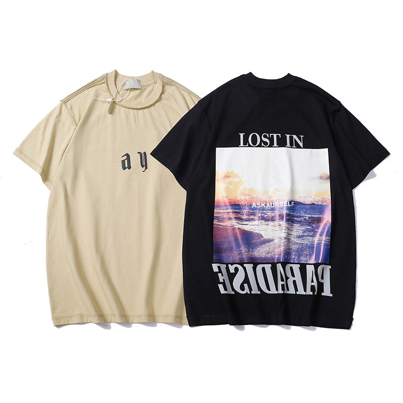 Askyurself T-shirts Big Talker Same Reflective California HAILANG Pattern