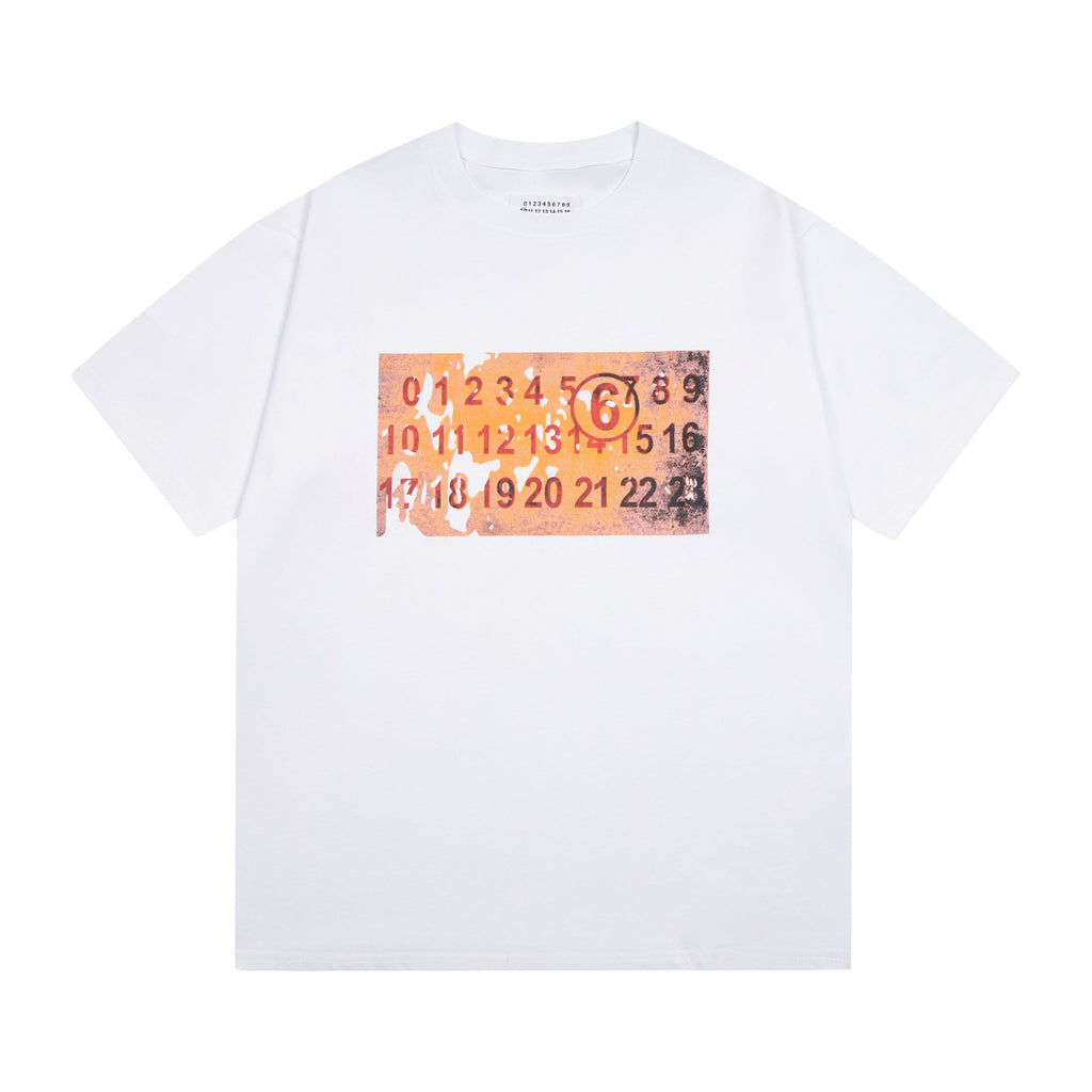 Maison Margiela T-shirt Crew Neck Loose Short Sleeve T-shirt