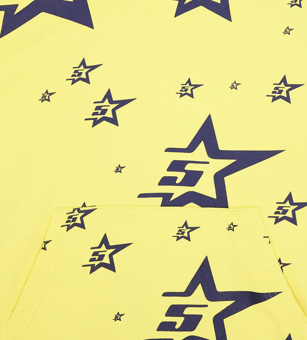 Sp5der 5star Hoodie Yellow