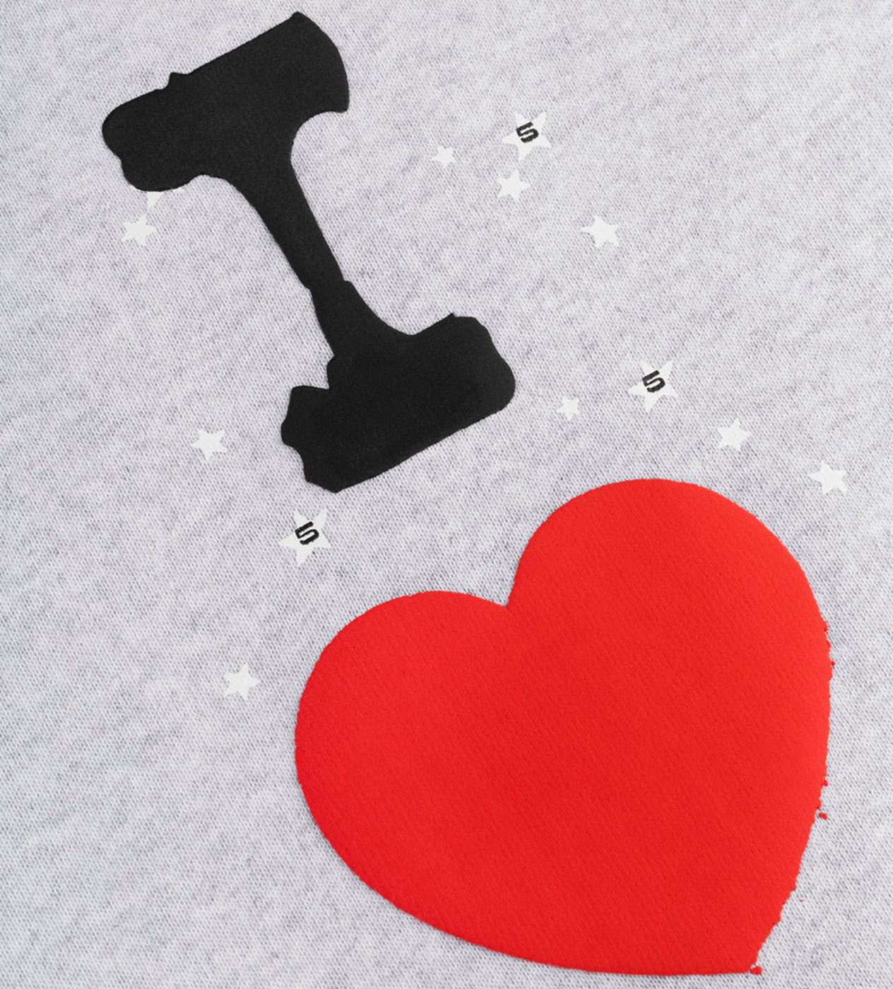 Sp5der Heather Grey Souvenir Sweatpants