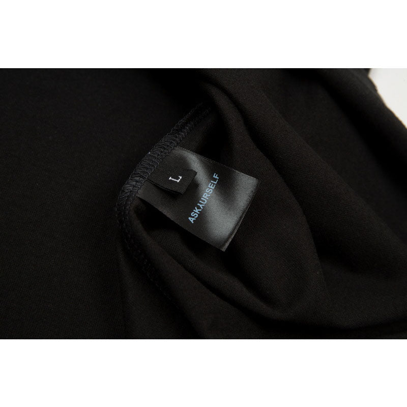 Askyurself T-shirts Sun Skull Cross Print Distressed VTG