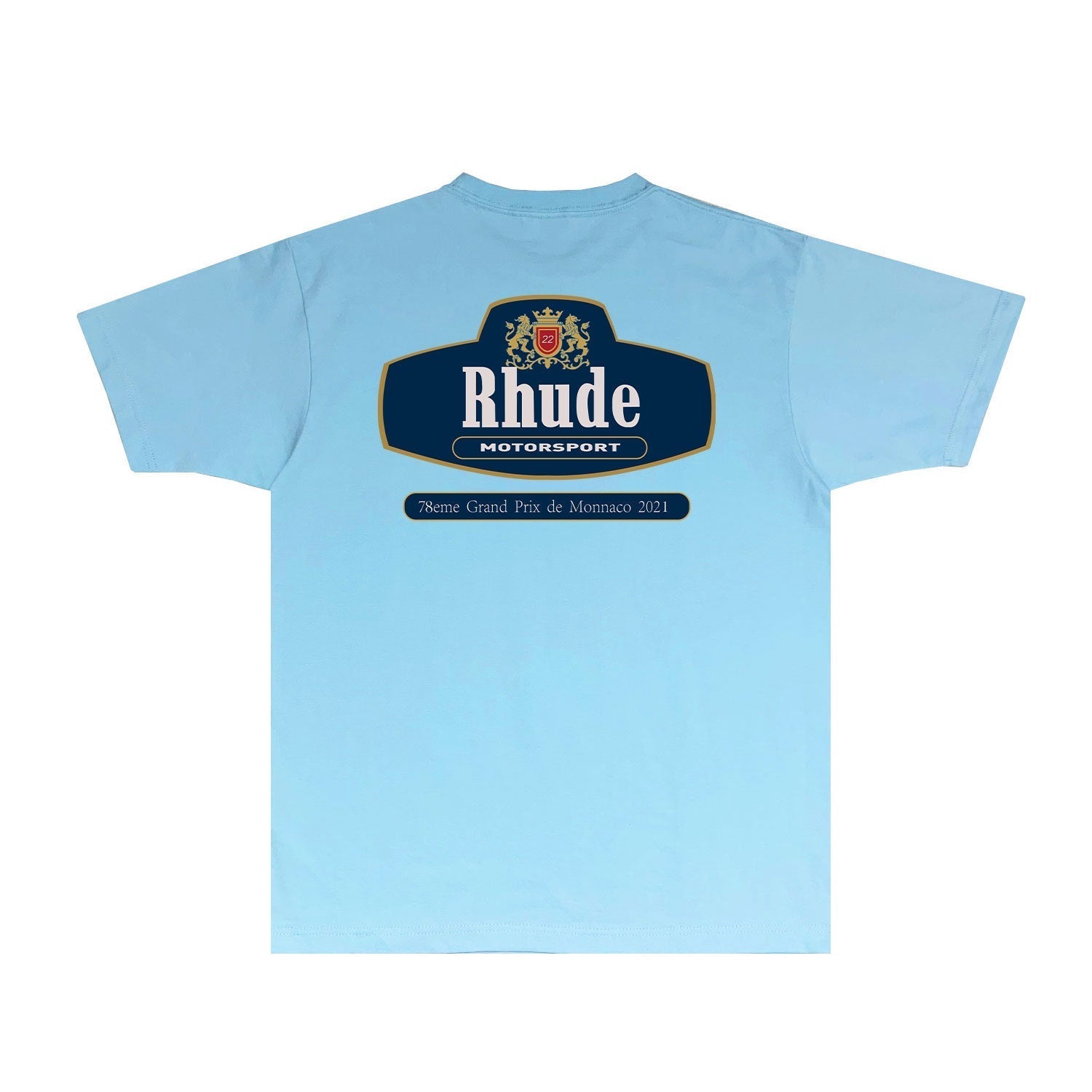 Rhude T-shirts Printed Trendy Pure Cotton