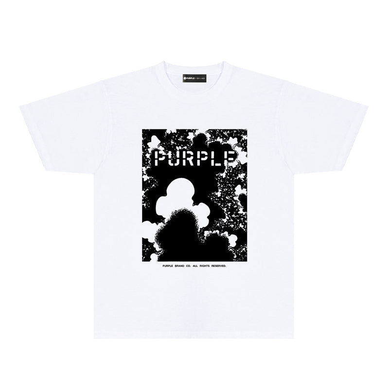 PURPLE  fashion T-shirt