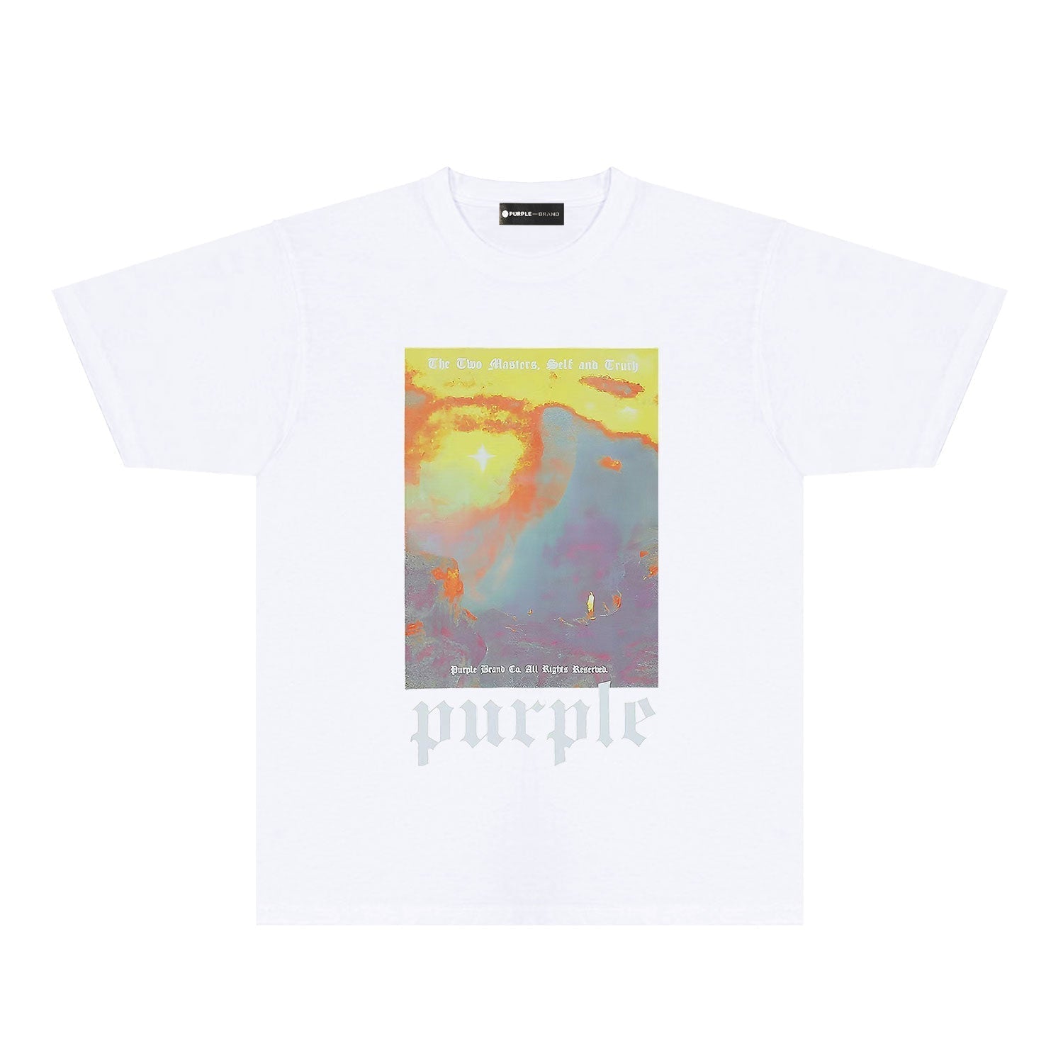 PURPLE  fashion T-shirt