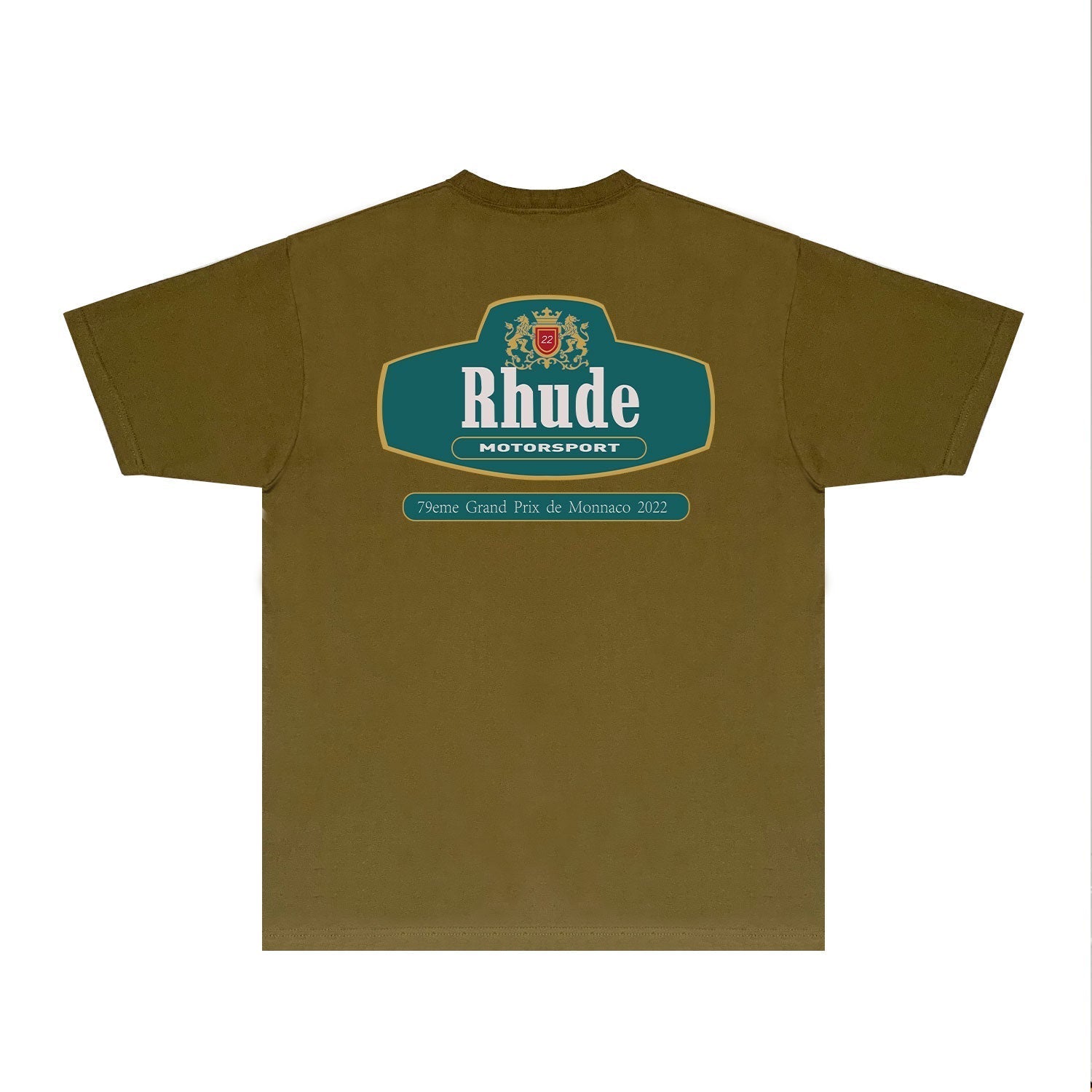 Rhude T-shirts Printed Trendy Pure Cotton