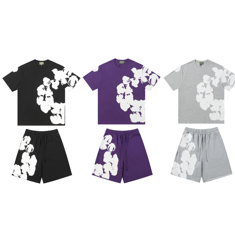 Denim Tears T-shirt & Shorts 2 Piece Set