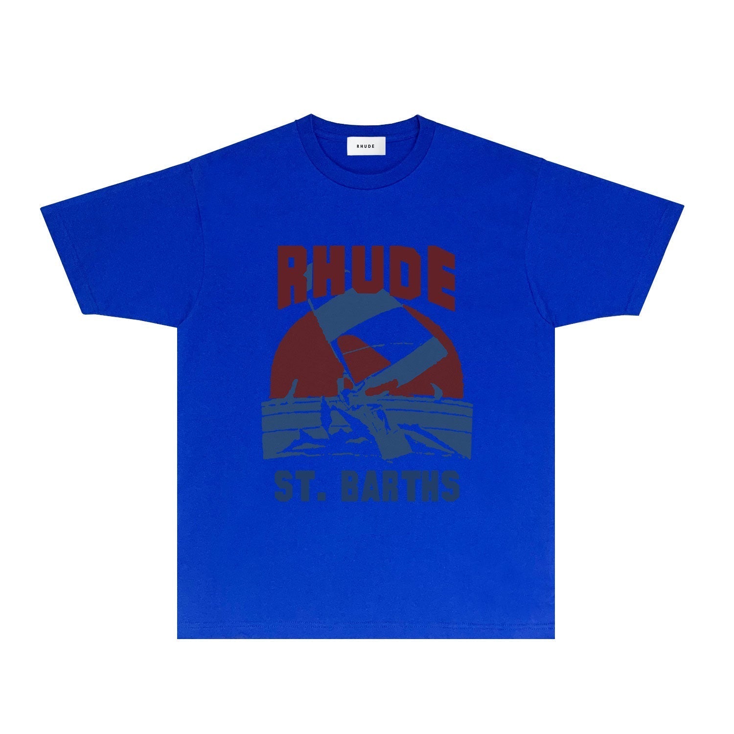 Rhude T-shirts Printed Trendy Pure Cotton