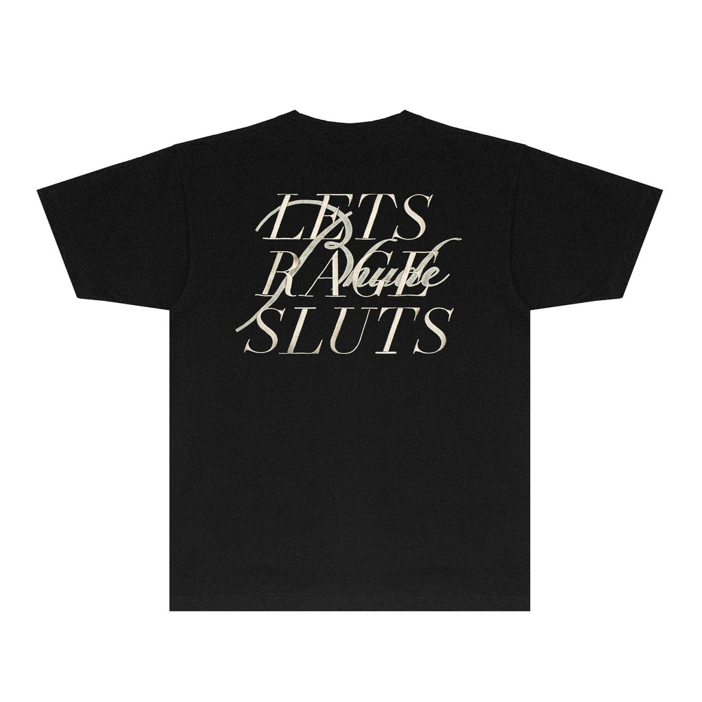 Rhude T-shirts Printed Trendy Pure Cotton