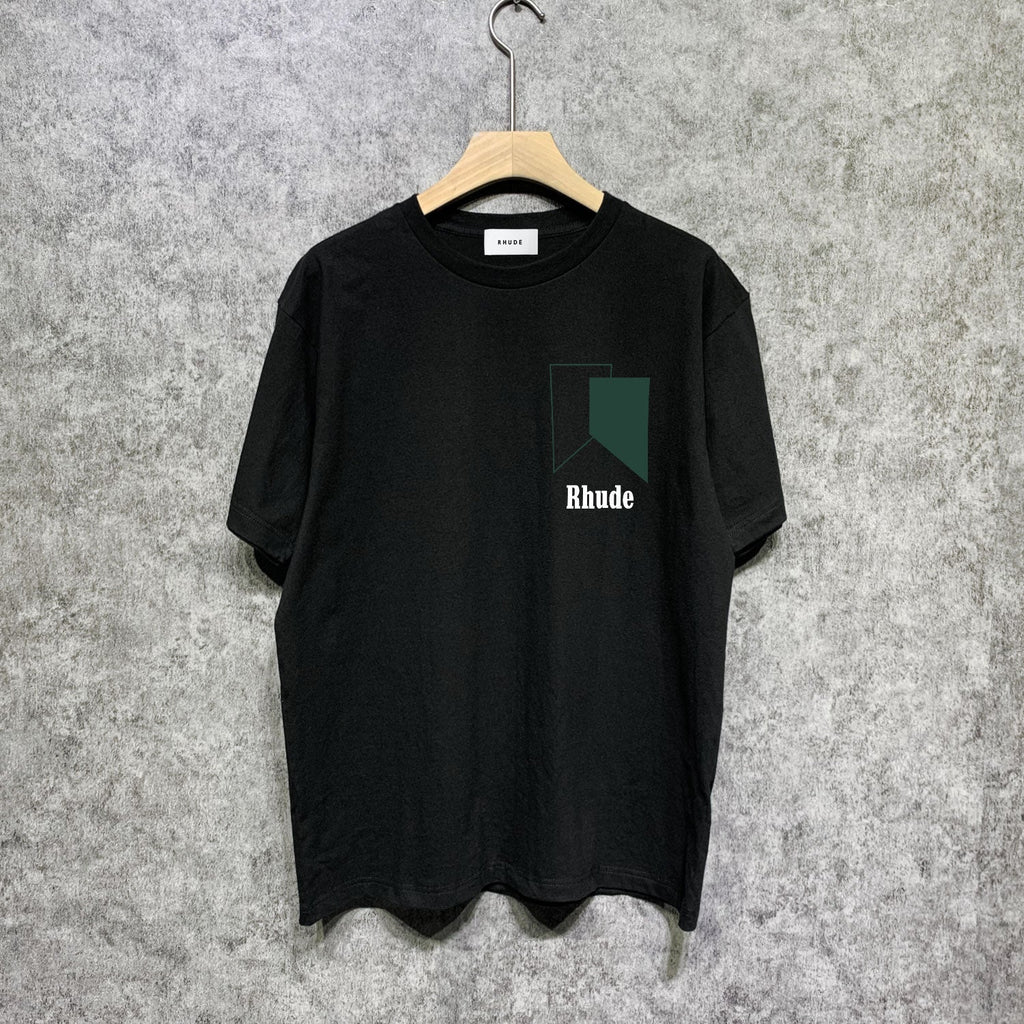 Rhude T-shirts Printed Trendy Pure Cotton
