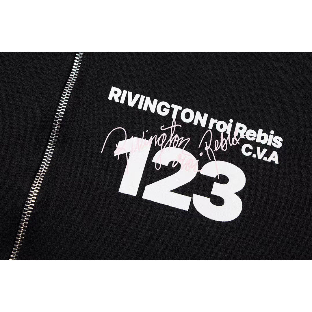 RRR123 Hoodie Cardigan Hoodie