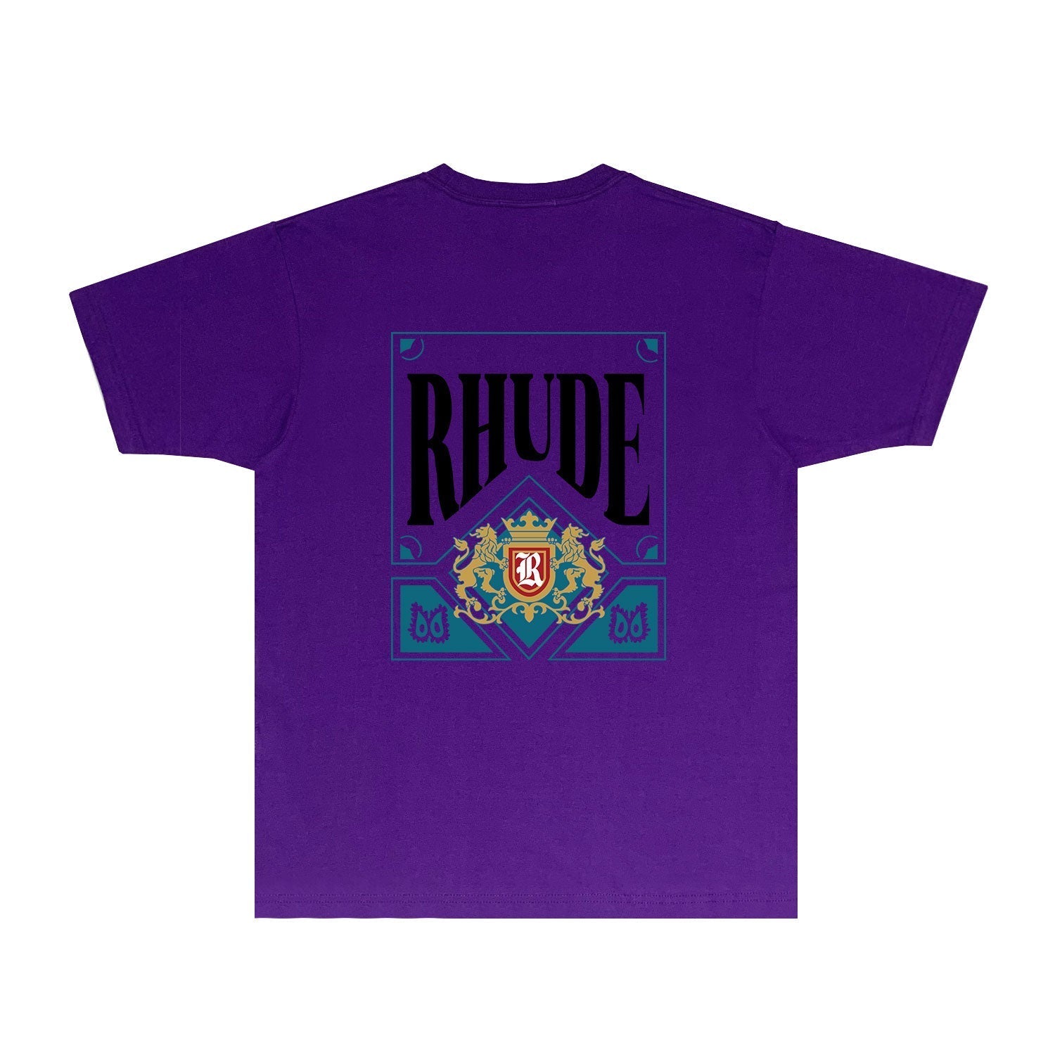 Rhude T-shirts Printed Trendy Pure Cotton