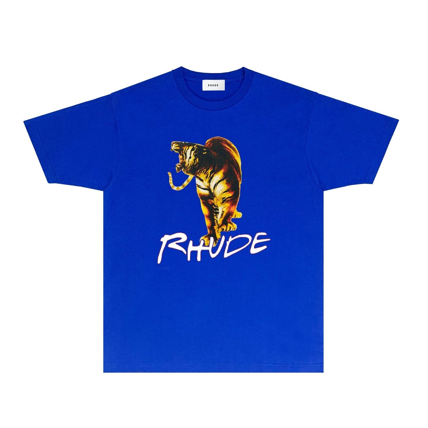 Rhude T-shirts Printed Trendy Pure Cotton