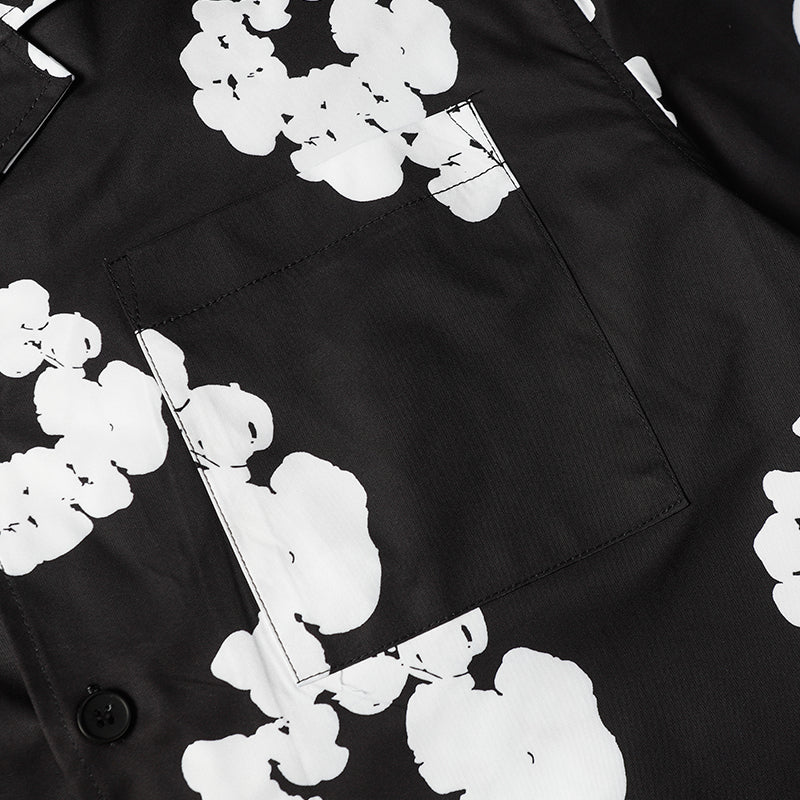 Denim Tears Button-Down Shirt Flower Woven