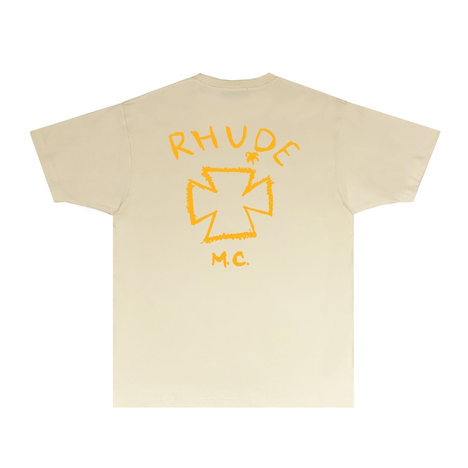 Rhude T-shirts Printed Trendy Pure Cotton