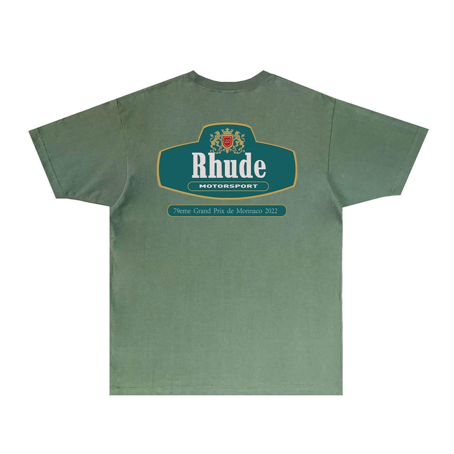 Rhude T-shirts Printed Trendy Pure Cotton