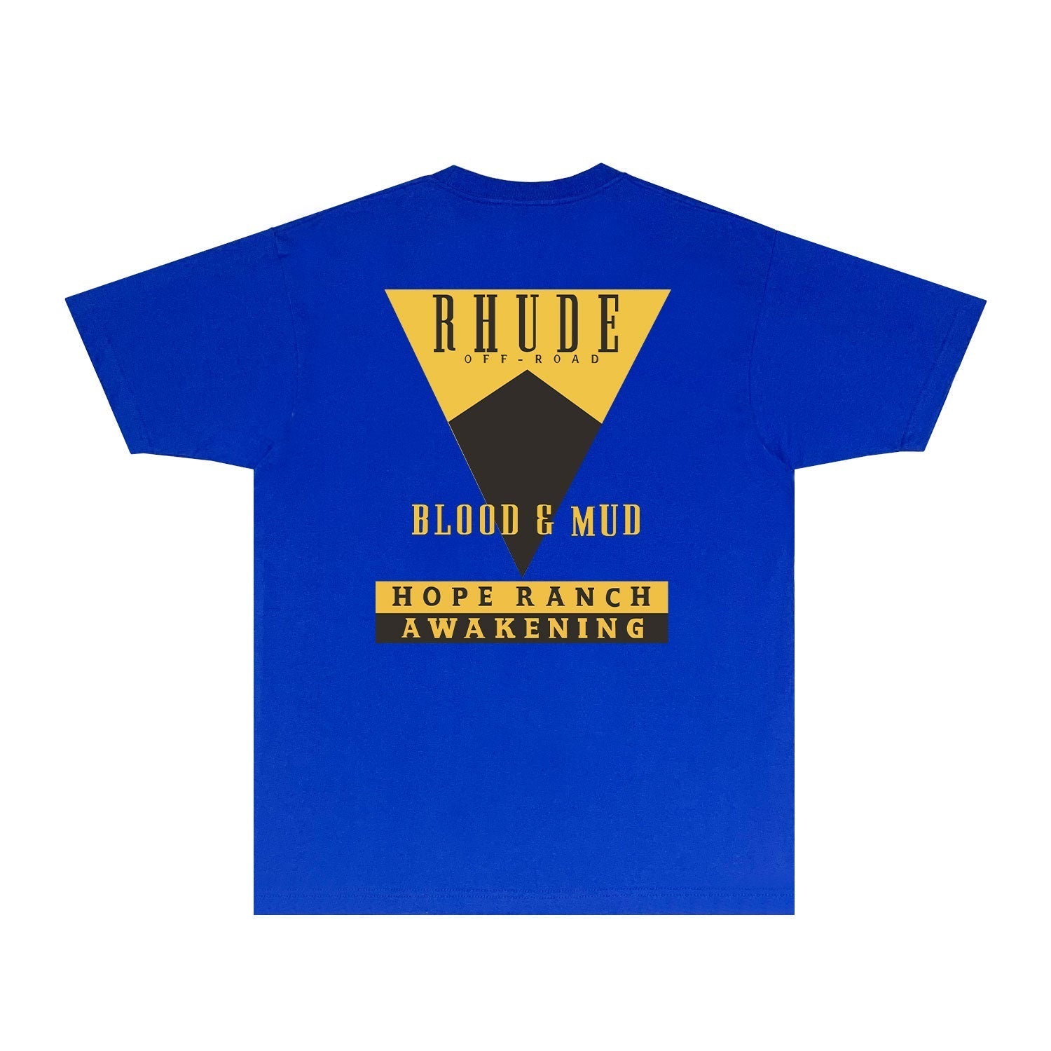 Rhude T-shirts Printed Trendy Pure Cotton