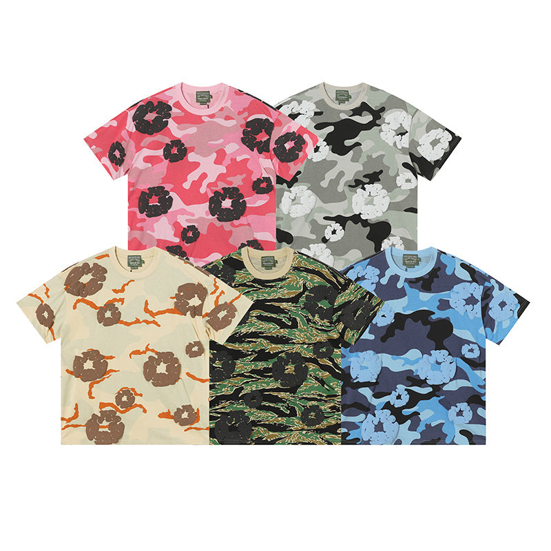 Denim Tears T-shirts Camouflage