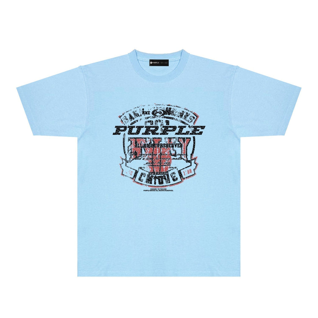 PURPLE  fashion T-shirt