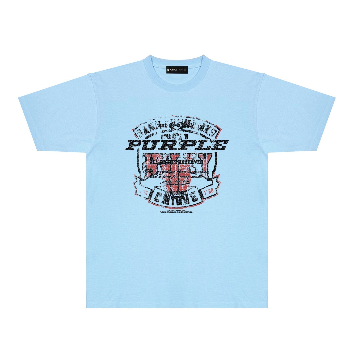 PURPLE  fashion T-shirt