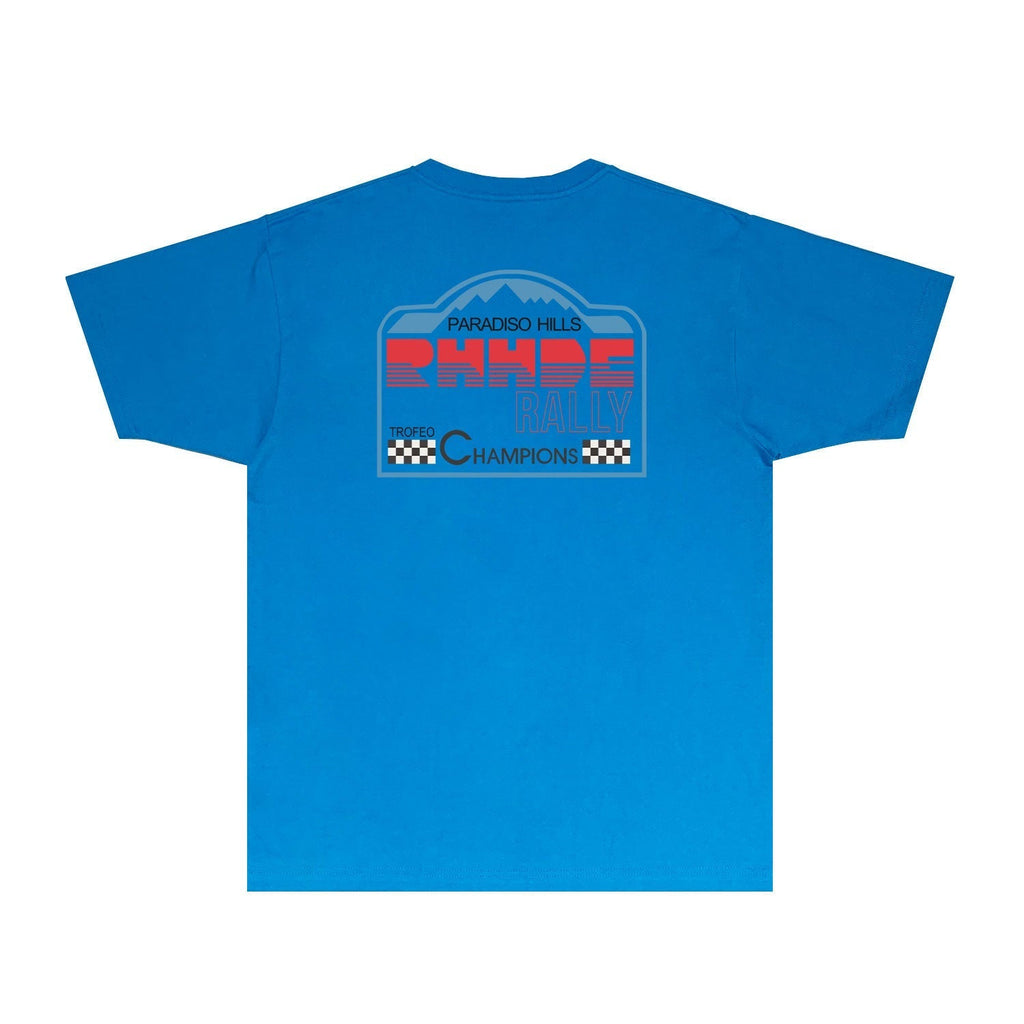 Rhude T-shirts Printed Trendy Pure Cotton