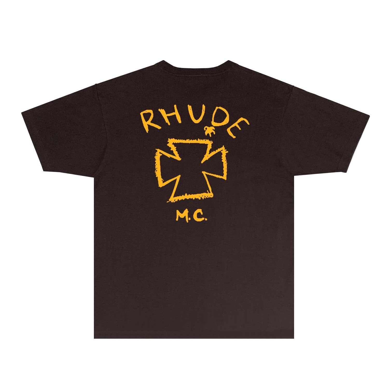 Rhude T-shirts Printed Trendy Pure Cotton