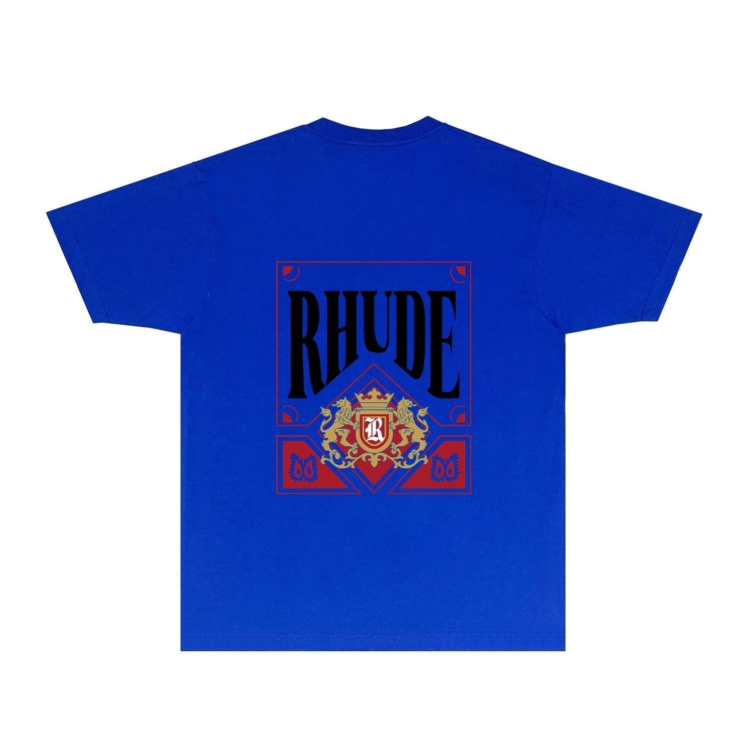 Rhude T-shirts Printed Trendy Pure Cotton