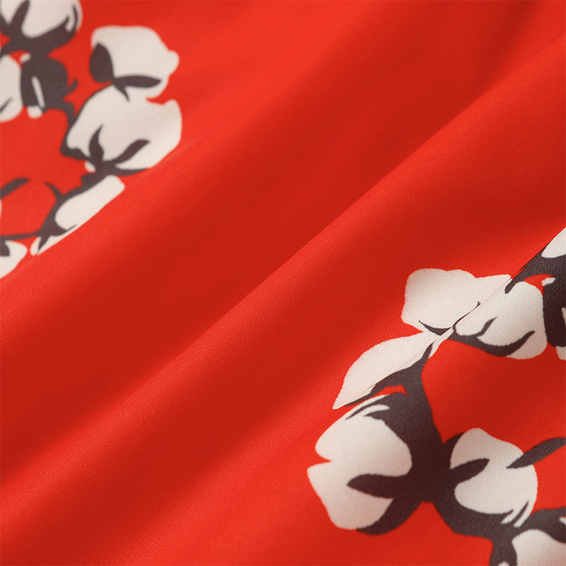 Denim Tears Shorts Yellow flower woven