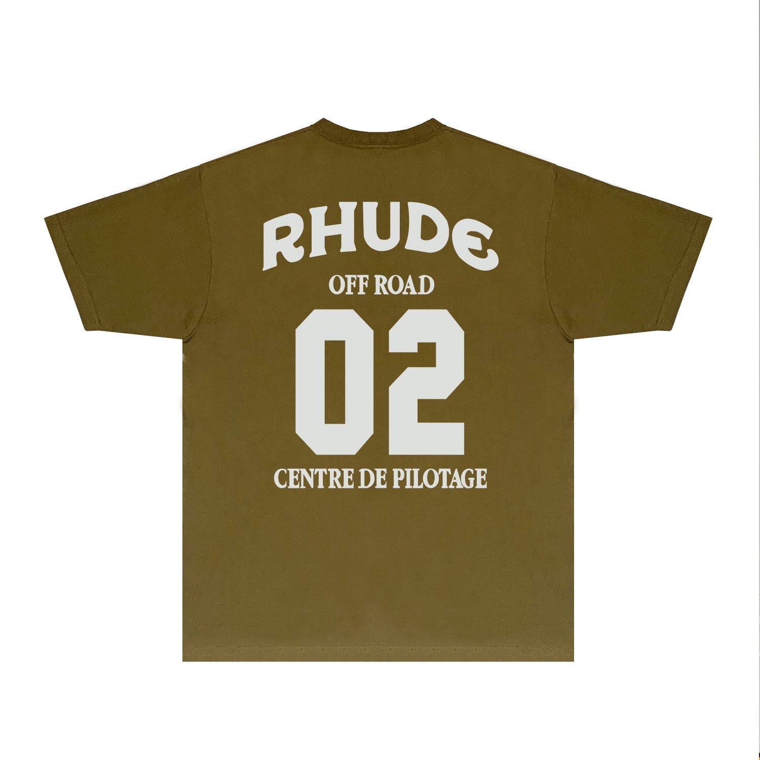 Rhude T-shirts Printed Trendy Pure Cotton