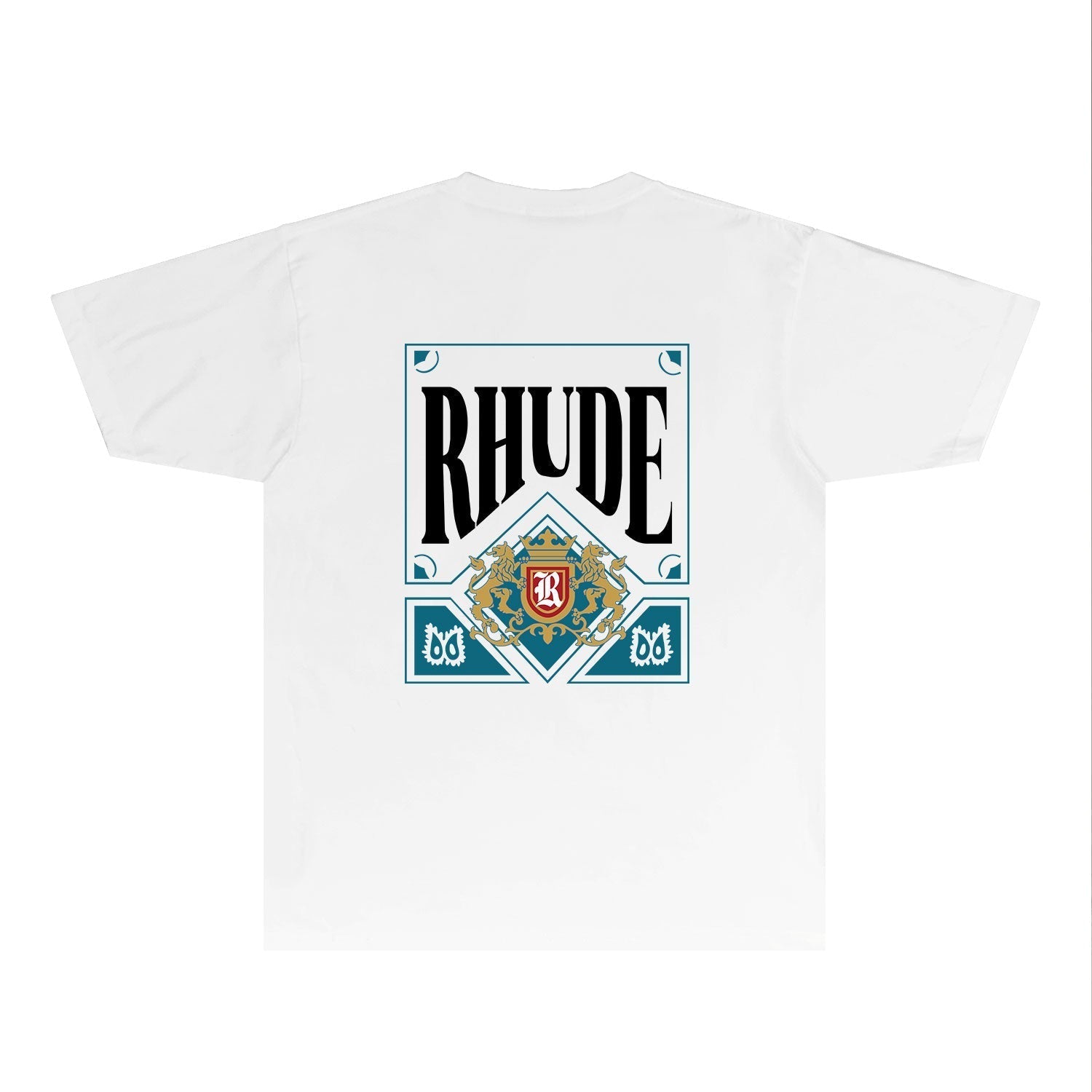 Rhude T-shirts Printed Trendy Pure Cotton