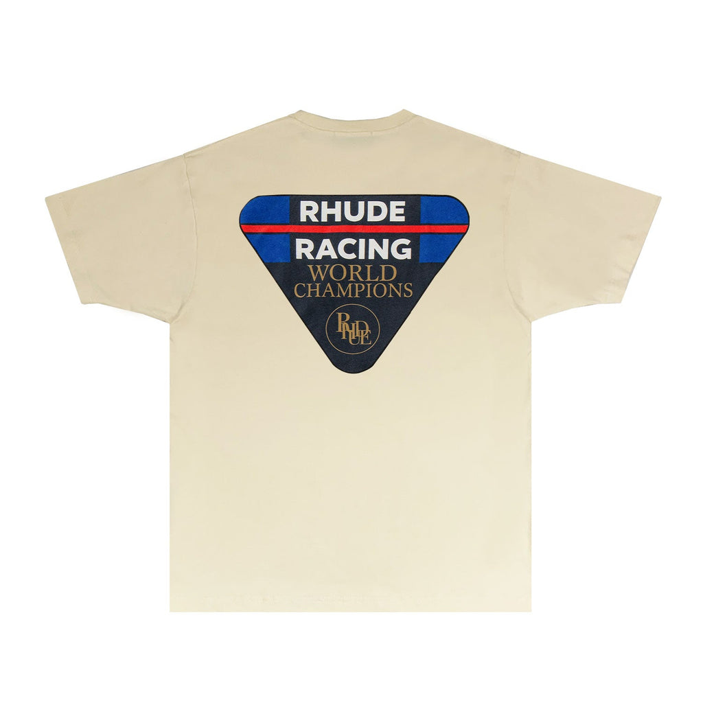 Rhude T-shirts Printed Trendy Pure Cotton